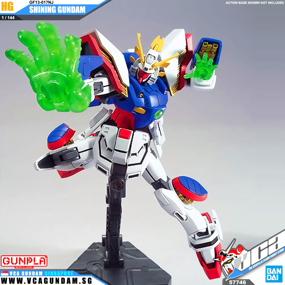 Bandaiยฎ Gunpla HG FutureCentury (HGFC) SHINING GUNDAM Bandaiยฎ Gunpla HG FutureCentury (HGFC) SHINING GUNDAM