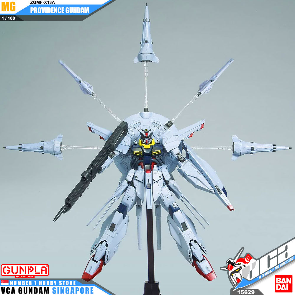 Bandai Gunpla Master Grade 1/100 MG ZGMF-X13A Providence Gundam Bandai Gunpla Master Grade 1/100 MG ZGMF-X13A Providence Gundam