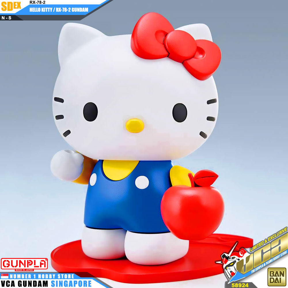 Bandai Gunpla SD EX Standard SDEX Hello Kitty RX-78-2 Gundam Bandai Gunpla SD EX Standard SDEX Hello Kitty RX-78-2 Gundam