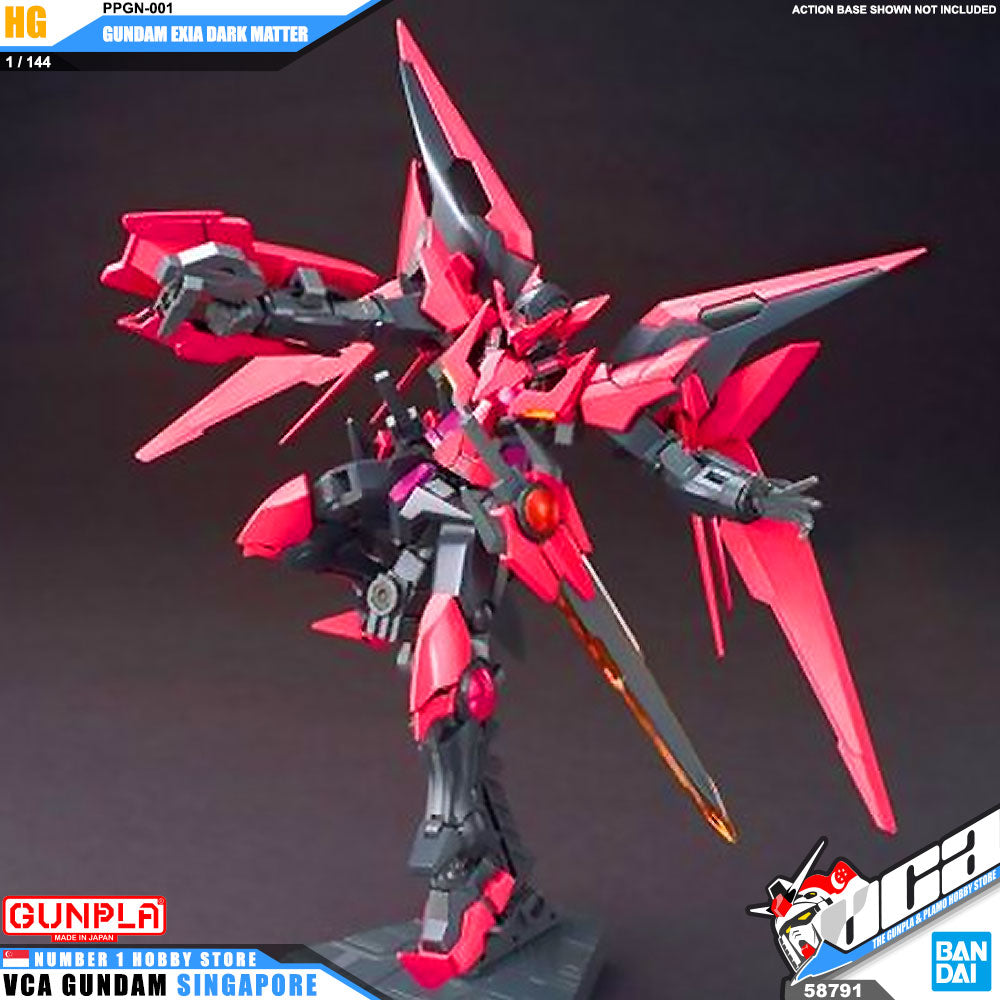 Bandai Gunpla High Grade HG Gundam Exia Dark Matter Bandai Gunpla High Grade HG Gundam Exia Dark Matter