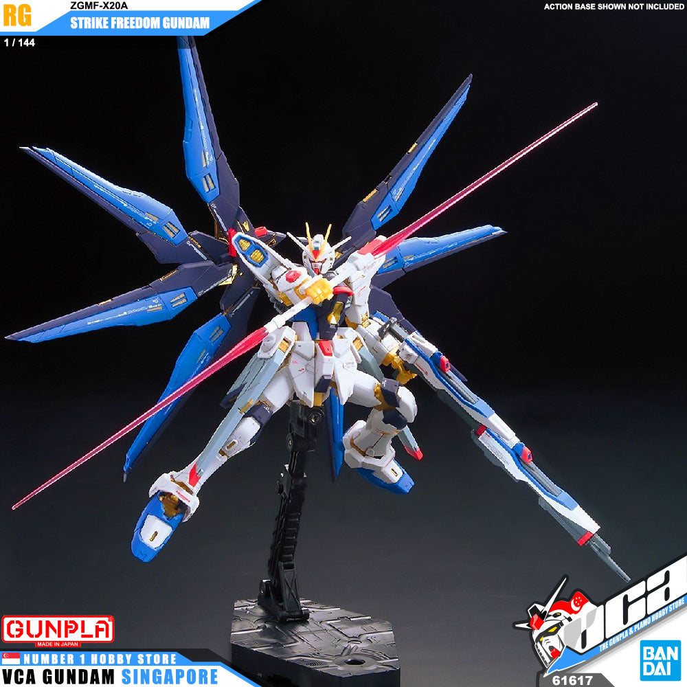 Bandai Real Grade RG ZGMF-X20A Strike Freedom Gundam Bandai Real Grade RG ZGMF-X20A Strike Freedom Gundam