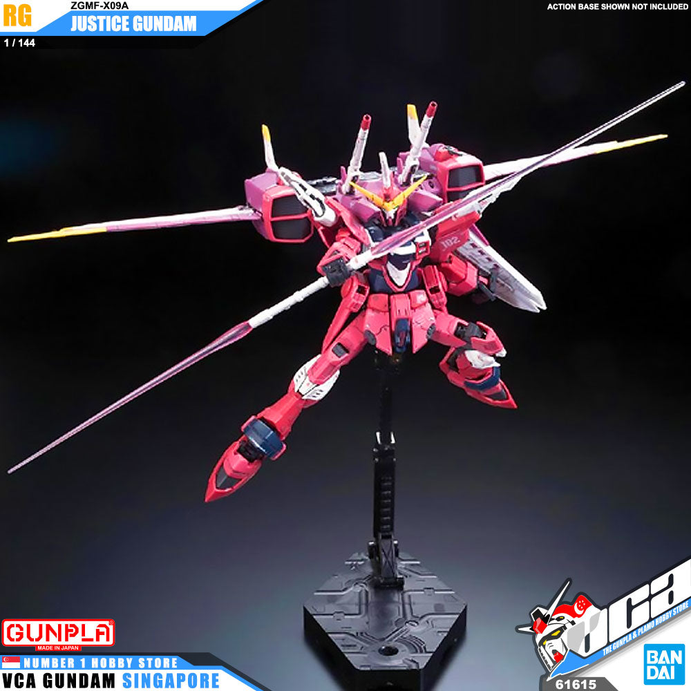 Bandai Real Grade RG ZGMF-X09A JUSTICE GUNDAM Bandai Real Grade RG ZGMF-X09A JUSTICE GUNDAM