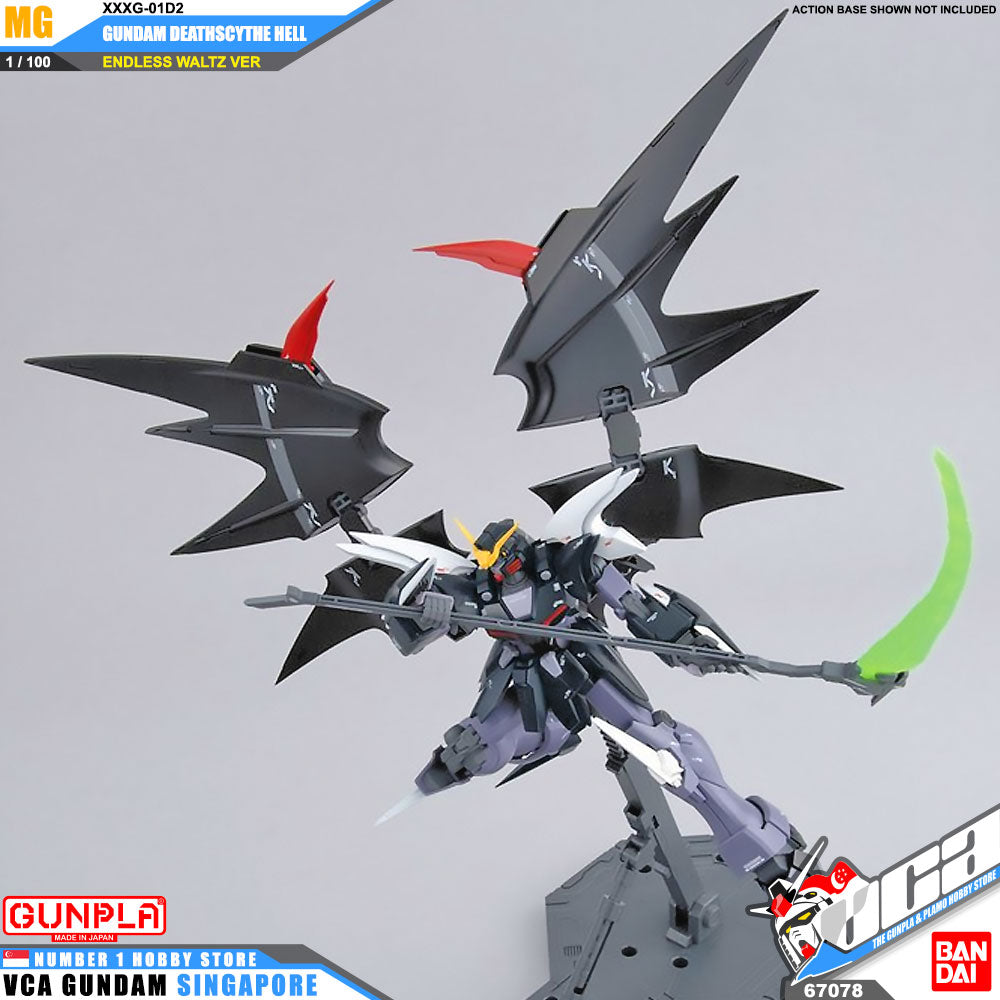 Bandai Gunpla Master Grade MG XXXG-01D2 GUNDAM DEATHSCYTHE HELL EW Bandai Gunpla Master Grade MG XXXG-01D2 GUNDAM DEATHSCYTHE HELL EW
