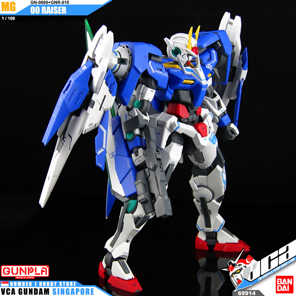 Bandai Gunpla Master Grade 1/100 MG 00 RAISER Bandai Gunpla Master Grade 1/100 MG 00 RAISER