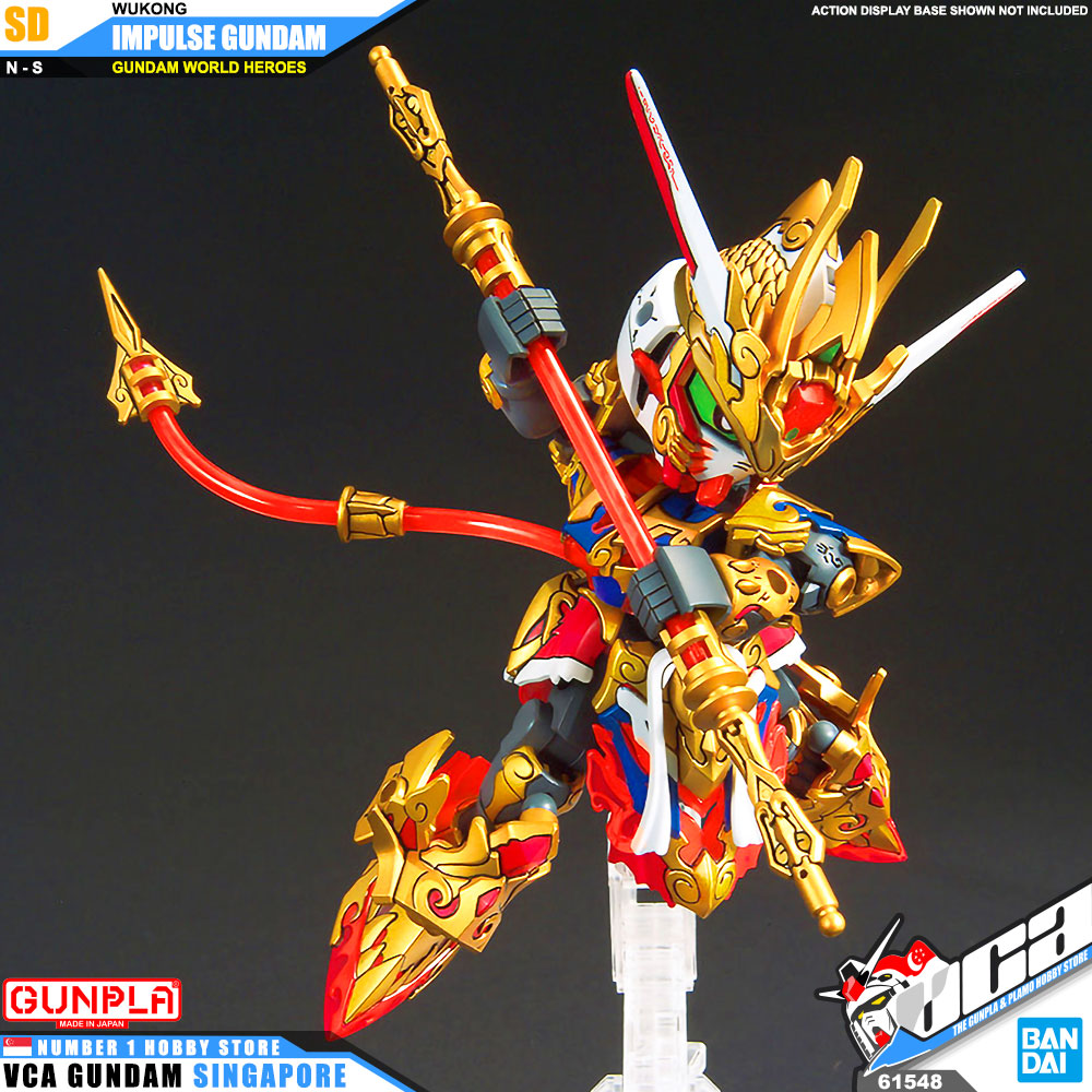 Bandai Gunpla World Heroes SD WUKONG IMPULSE GUNDAM Bandai Gunpla World Heroes SD WUKONG IMPULSE GUNDAM