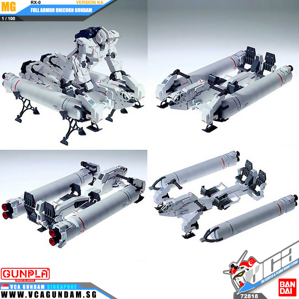 Bandai® Gunpla MG RX-0 FULL ARMOR UNICORN GUNDAM VER KA Bandai® Gunpla MG RX-0 FULL ARMOR UNICORN GUNDAM VER KA