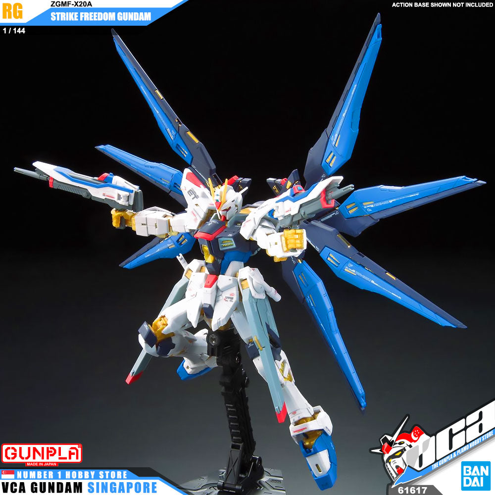Bandai Real Grade RG ZGMF-X20A Strike Freedom Gundam Bandai Real Grade RG ZGMF-X20A Strike Freedom Gundam