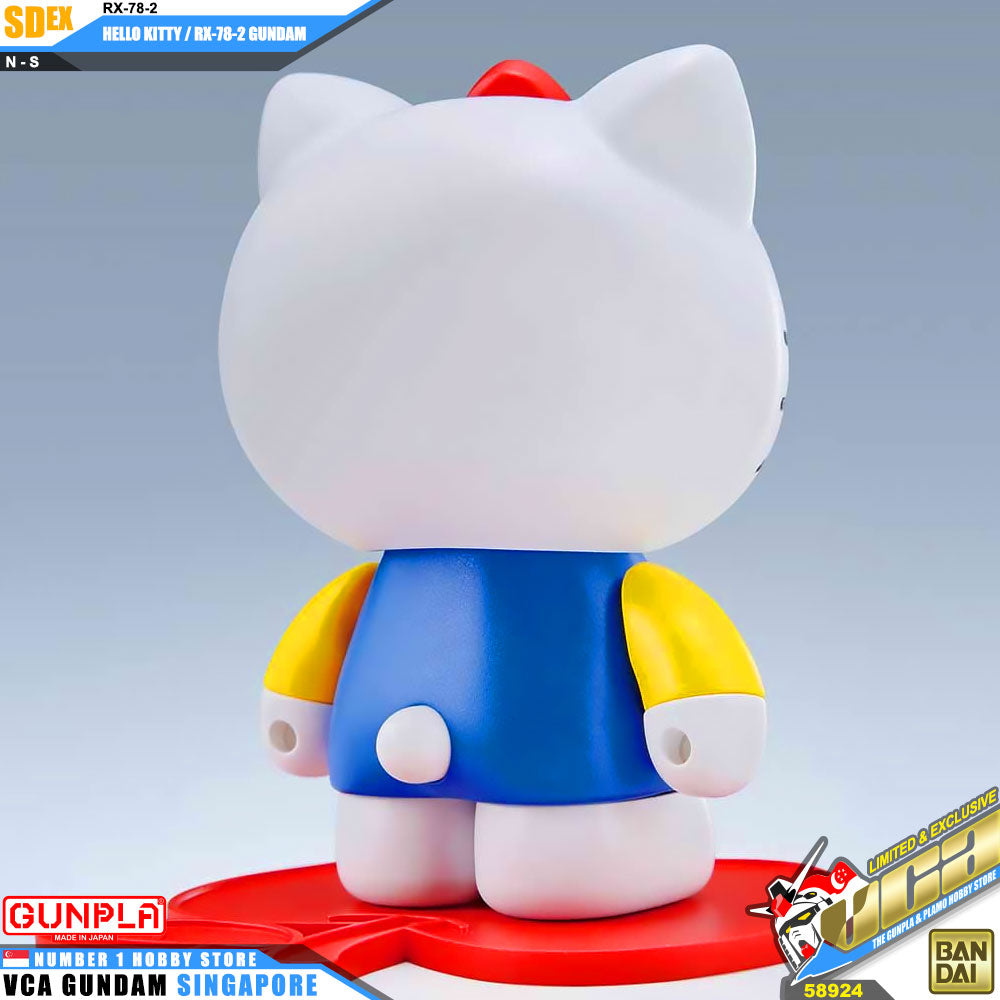 Bandai Gunpla SD EX Standard SDEX Hello Kitty RX-78-2 Gundam Bandai Gunpla SD EX Standard SDEX Hello Kitty RX-78-2 Gundam
