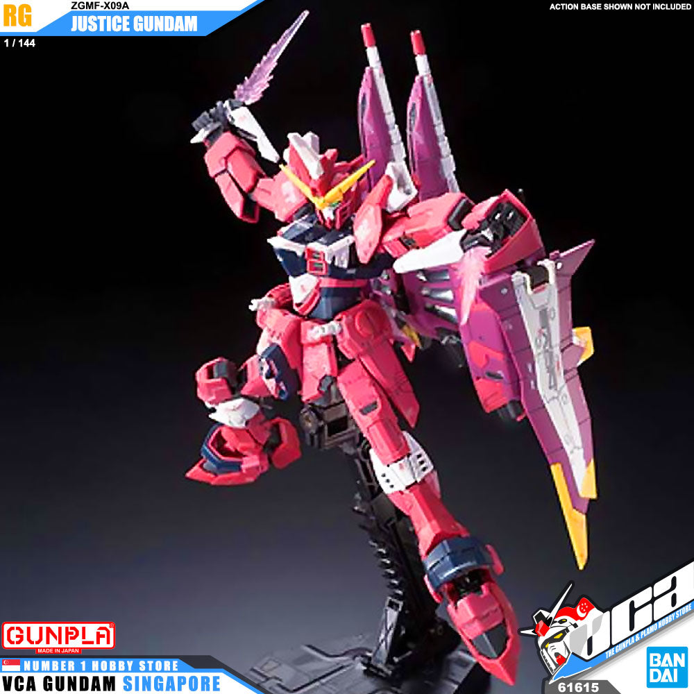 Bandai Real Grade RG ZGMF-X09A JUSTICE GUNDAM Bandai Real Grade RG ZGMF-X09A JUSTICE GUNDAM