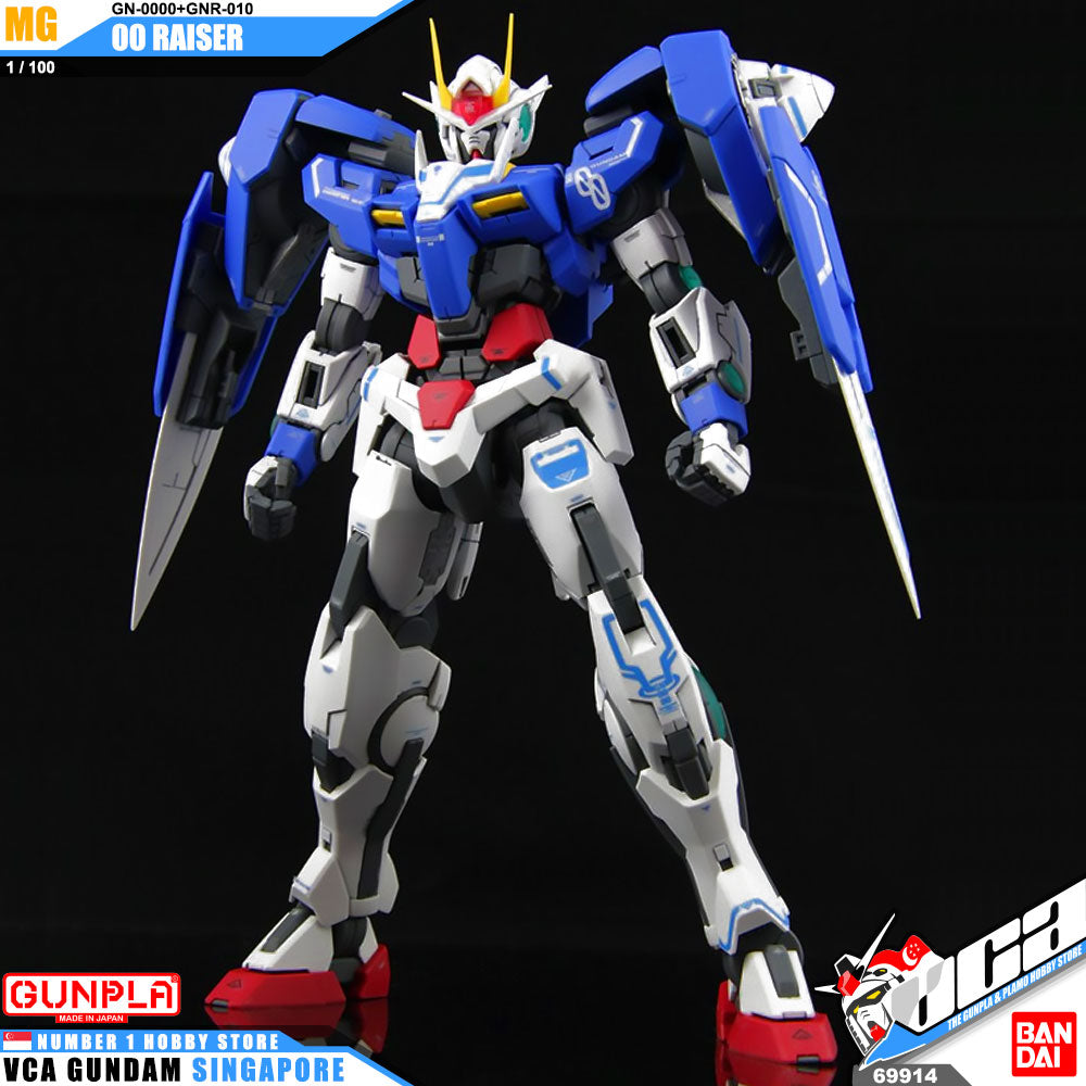 Bandai Gunpla Master Grade 1/100 MG 00 RAISER Bandai Gunpla Master Grade 1/100 MG 00 RAISER