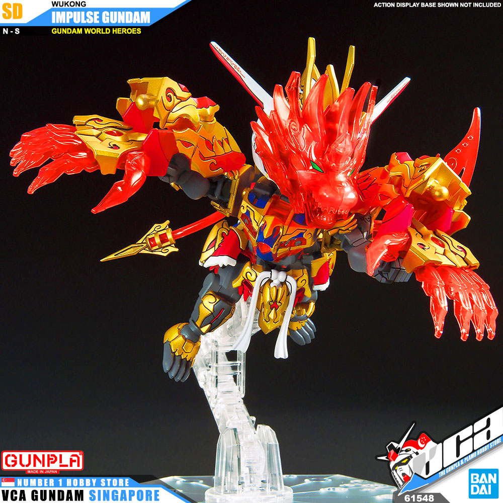Bandai Gunpla World Heroes SD WUKONG IMPULSE GUNDAM Bandai Gunpla World Heroes SD WUKONG IMPULSE GUNDAM