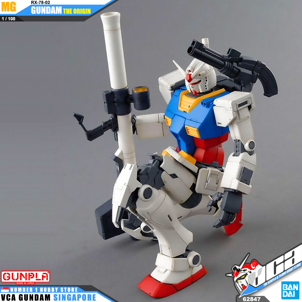Bandai Gunpla Master Grade MG RX-78-02 Gundam The Origin Box Art Bandai Gunpla Master Grade MG RX-78-02 Gundam The Origin Box Art