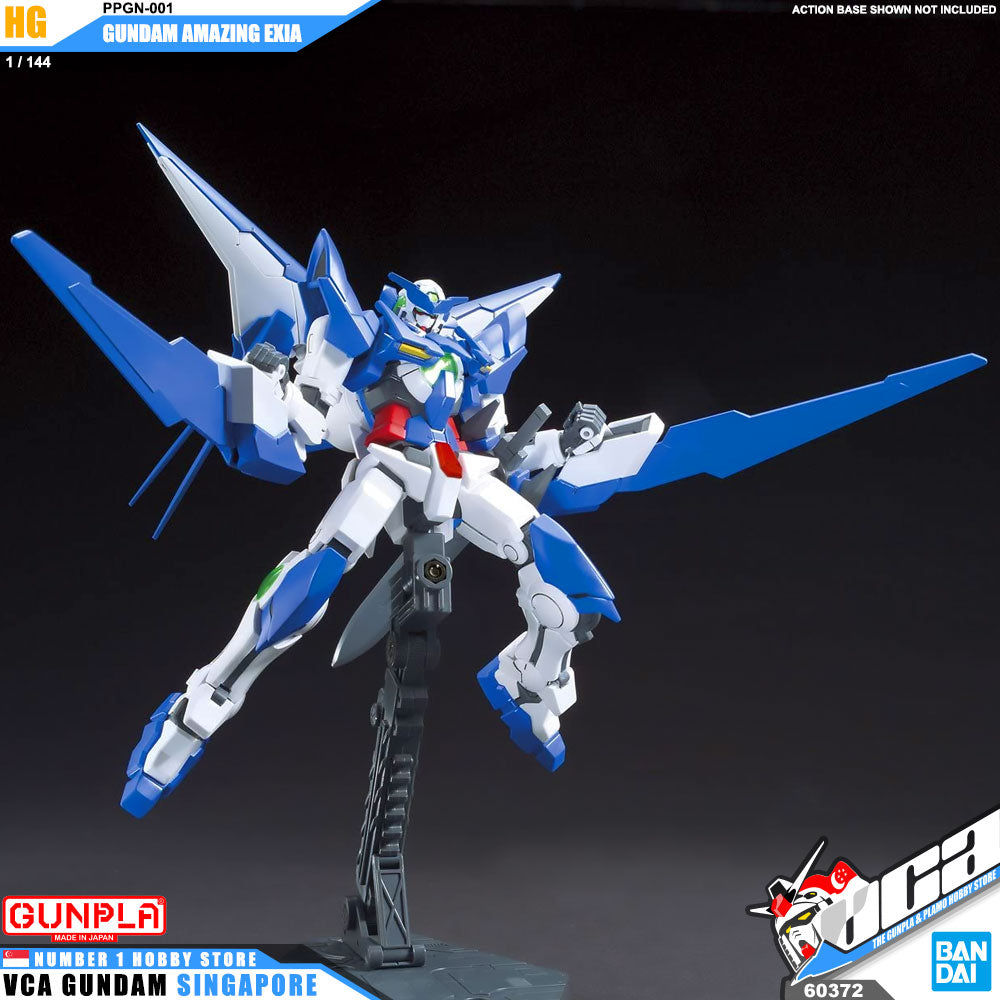 Bandai Gunpla High Grade HG Gundam Amazing Exia Bandai Gunpla High Grade HG Gundam Amazing Exia