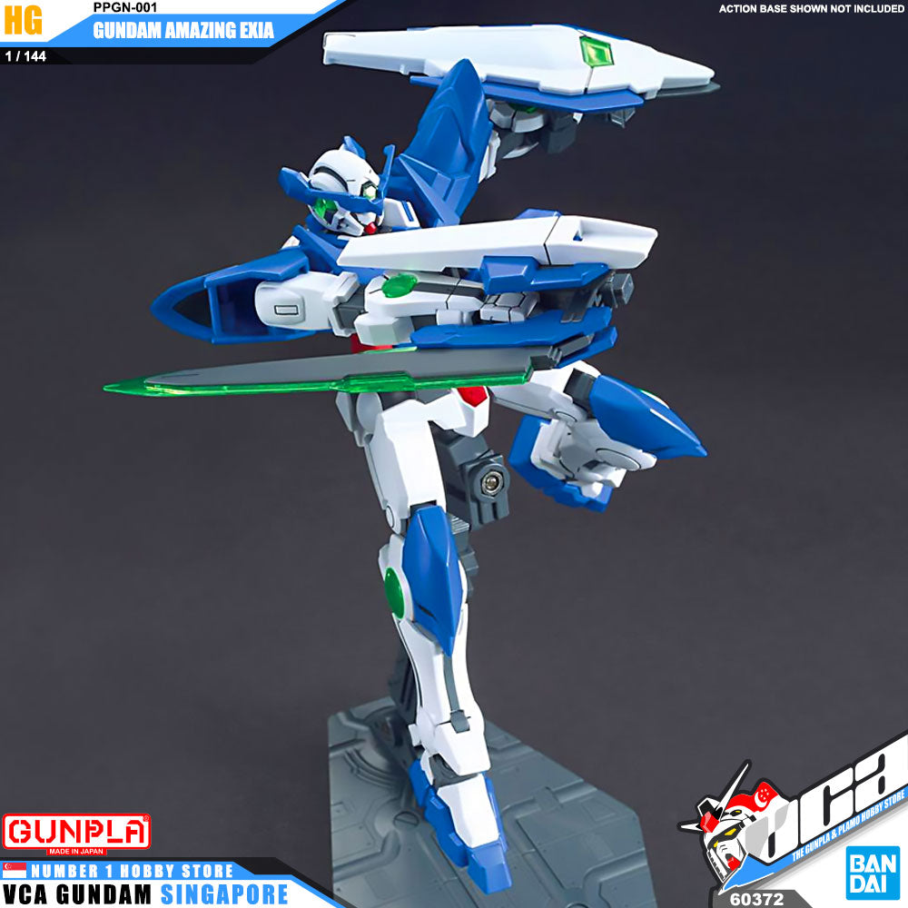 Bandai Gunpla High Grade HG Gundam Amazing Exia Bandai Gunpla High Grade HG Gundam Amazing Exia