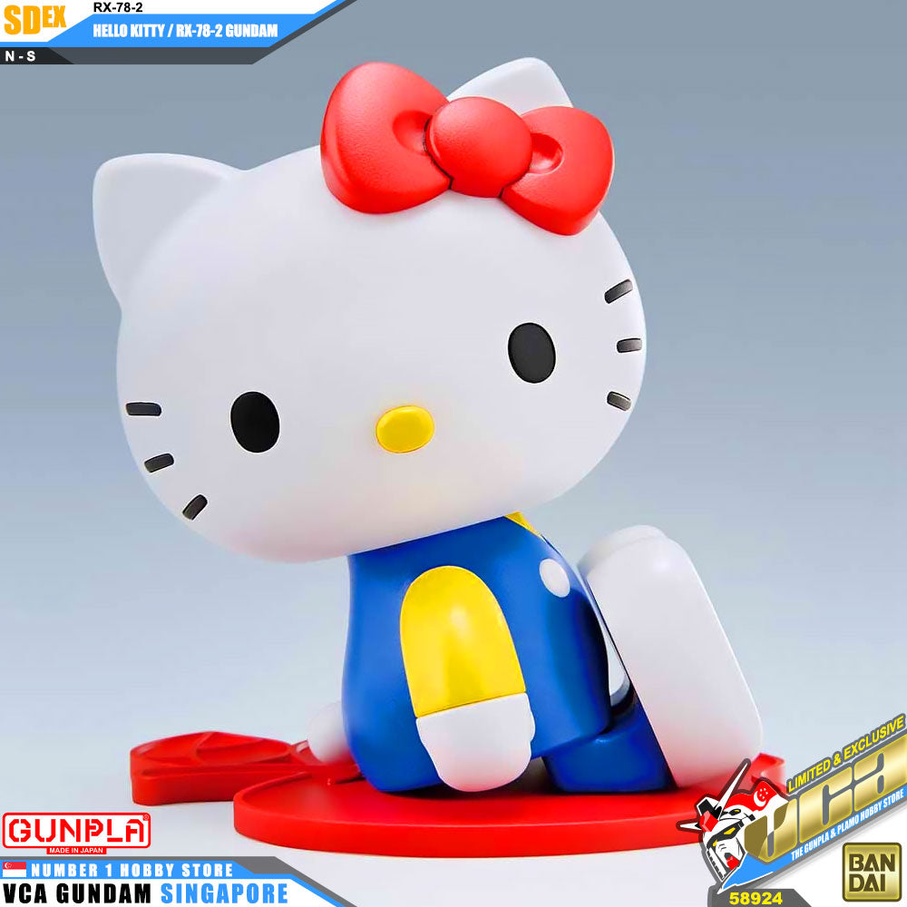 Bandai Gunpla SD EX Standard SDEX Hello Kitty RX-78-2 Gundam Bandai Gunpla SD EX Standard SDEX Hello Kitty RX-78-2 Gundam