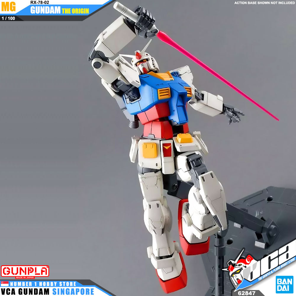 Bandai Gunpla Master Grade MG RX-78-02 Gundam The Origin Box Art Bandai Gunpla Master Grade MG RX-78-02 Gundam The Origin Box Art
