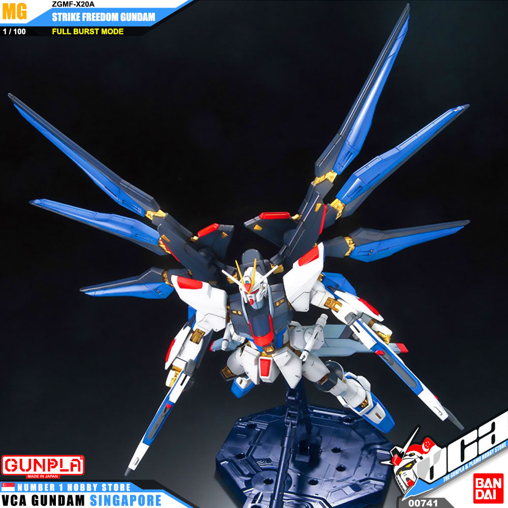 Bandai Gunpla Master Grade 1/100 MG Strike Freedom Gundam Full Burst Mode Bandai Gunpla Master Grade 1/100 MG Strike Freedom Gundam Full Burst Mode
