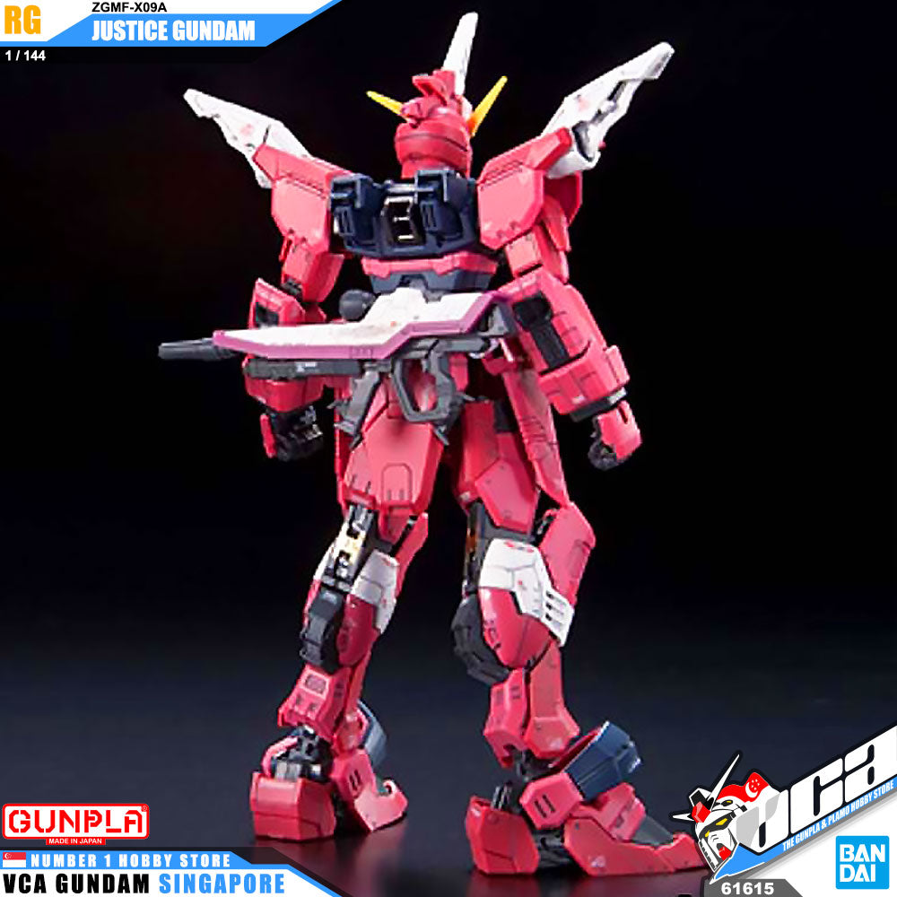 Bandai Real Grade RG ZGMF-X09A JUSTICE GUNDAM Bandai Real Grade RG ZGMF-X09A JUSTICE GUNDAM