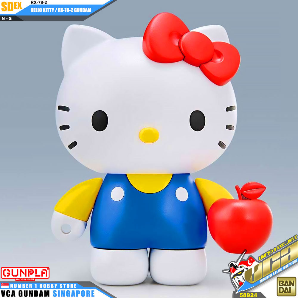 Bandai Gunpla SD EX Standard SDEX Hello Kitty RX-78-2 Gundam Bandai Gunpla SD EX Standard SDEX Hello Kitty RX-78-2 Gundam