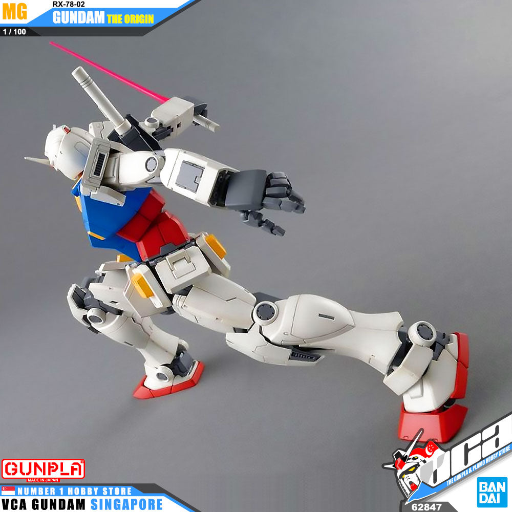 Bandai Gunpla Master Grade MG RX-78-02 Gundam The Origin Box Art Bandai Gunpla Master Grade MG RX-78-02 Gundam The Origin Box Art