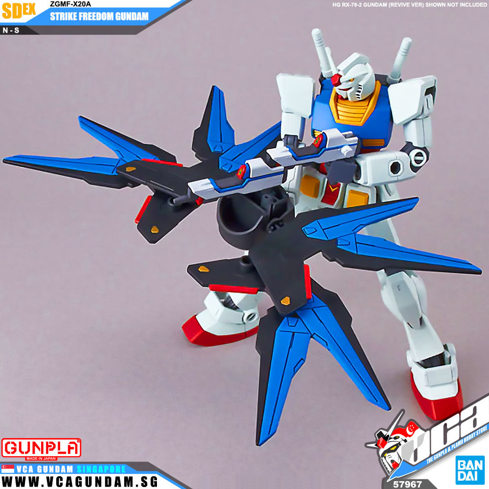 Bandai® Gunpla SDEX STRIKE FREEDOM GUNDAM Bandai® Gunpla SDEX STRIKE FREEDOM GUNDAM