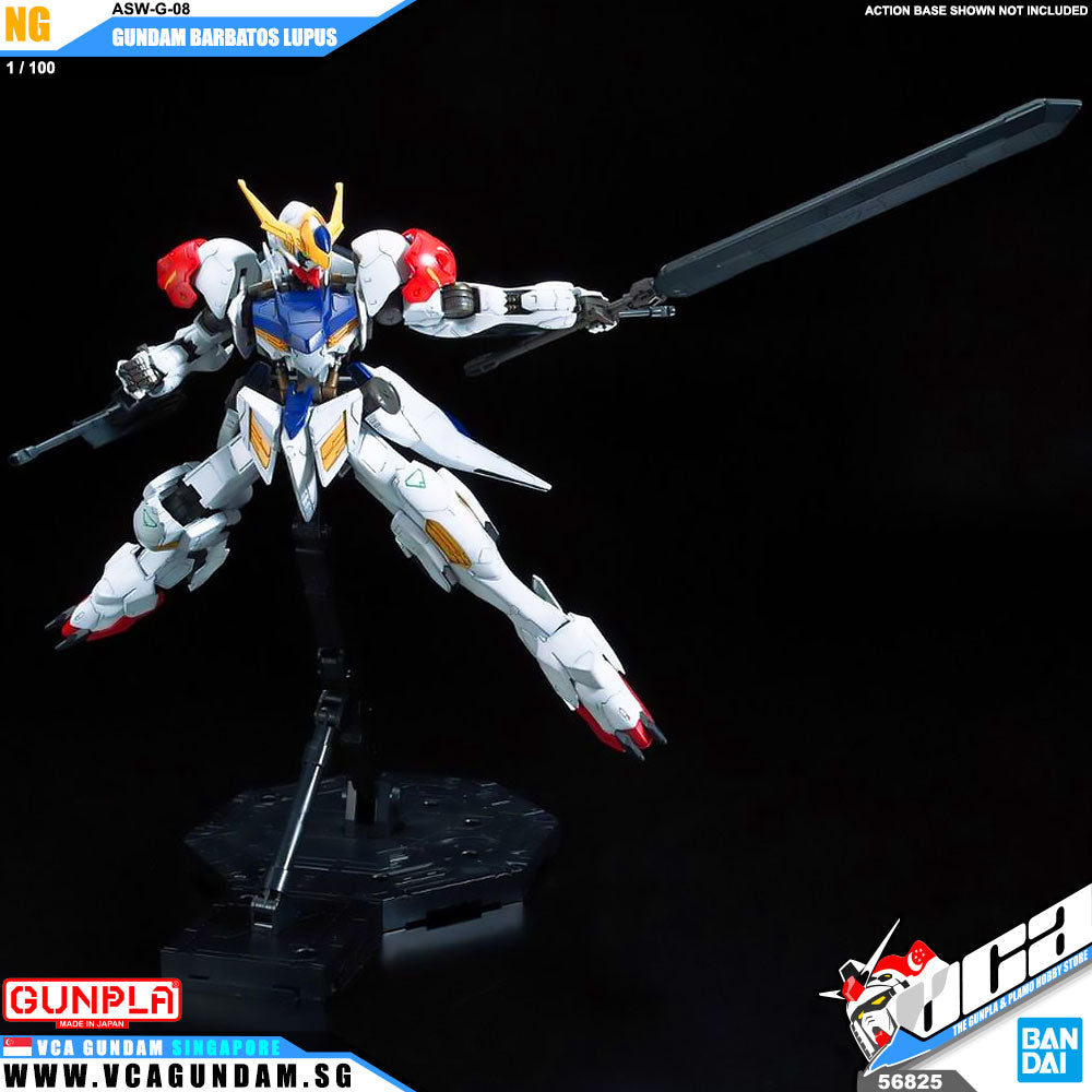Bandaiยฎ Gunpla Full Mechanics 1/100 ASW-G-08 GUNDAM BARBATOS LUPUS