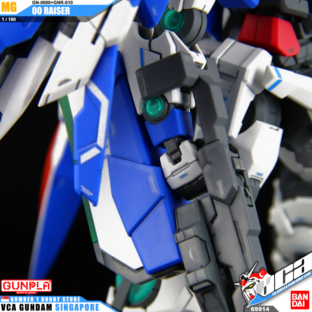 Bandai Gunpla Master Grade 1/100 MG 00 RAISER Bandai Gunpla Master Grade 1/100 MG 00 RAISER