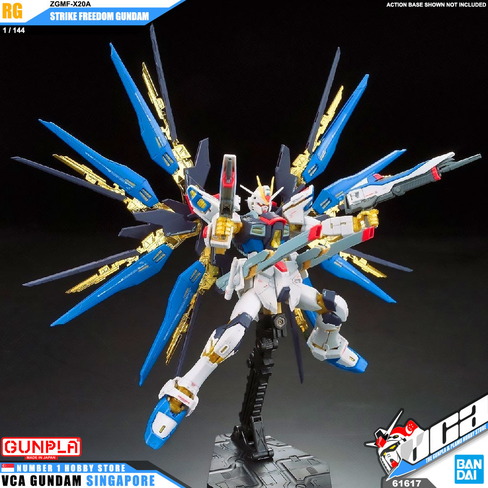 Bandai Real Grade RG ZGMF-X20A Strike Freedom Gundam Bandai Real Grade RG ZGMF-X20A Strike Freedom Gundam