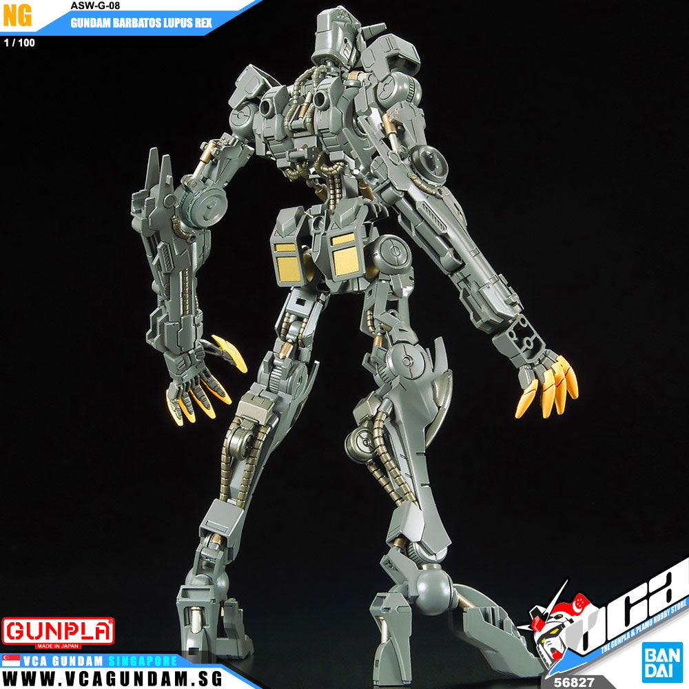 Bandaiยฎ Gunpla Full Mechanics 1/100 ASW-G-08 GUNDAM BARBATOS LUPUS REX