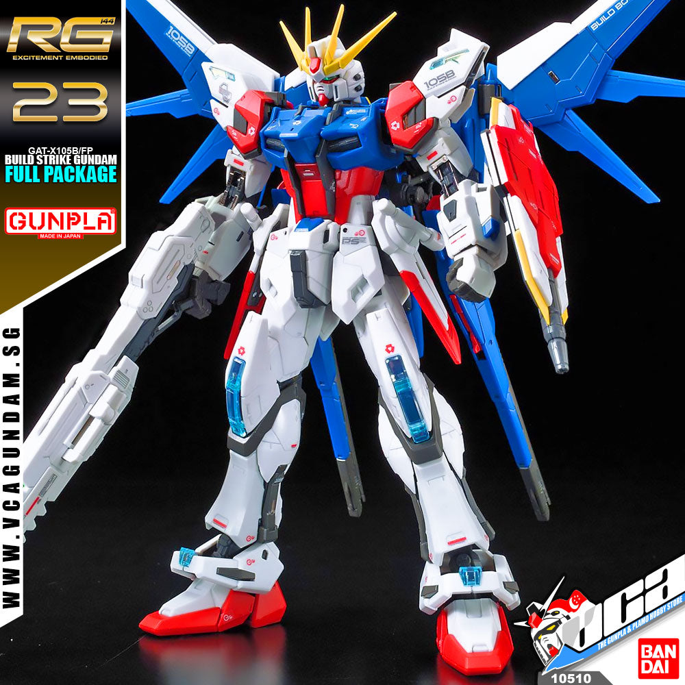 Bandai® Gunpla RG BUILD STRIKE GUNDAM FULL PACKAGE