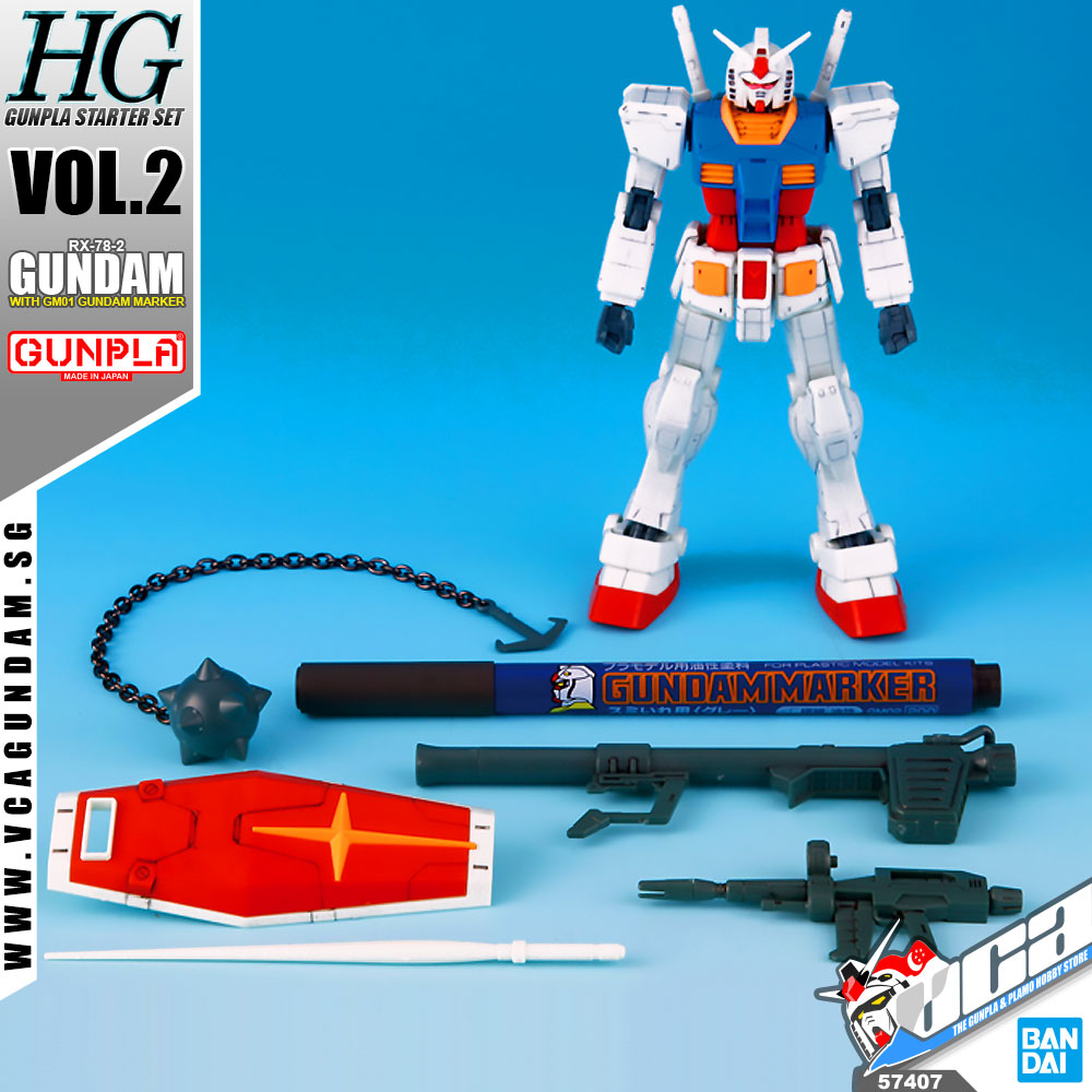 Bandai® HG GUNPLA STARTER SET VOL.2