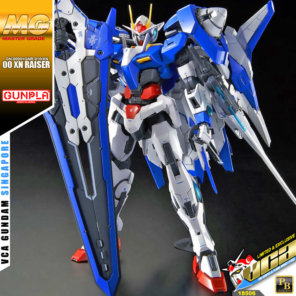 Premium Bandai Gunpla Master Grade 1/100 MG 00 XN Raiser Premium Bandai Gunpla Master Grade 1/100 MG 00 XN Raiser