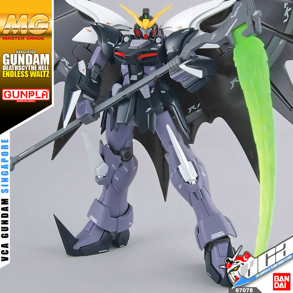 Bandai Gunpla Master Grade MG XXXG-01D2 GUNDAM DEATHSCYTHE HELL EW Bandai Gunpla Master Grade MG XXXG-01D2 GUNDAM DEATHSCYTHE HELL EW