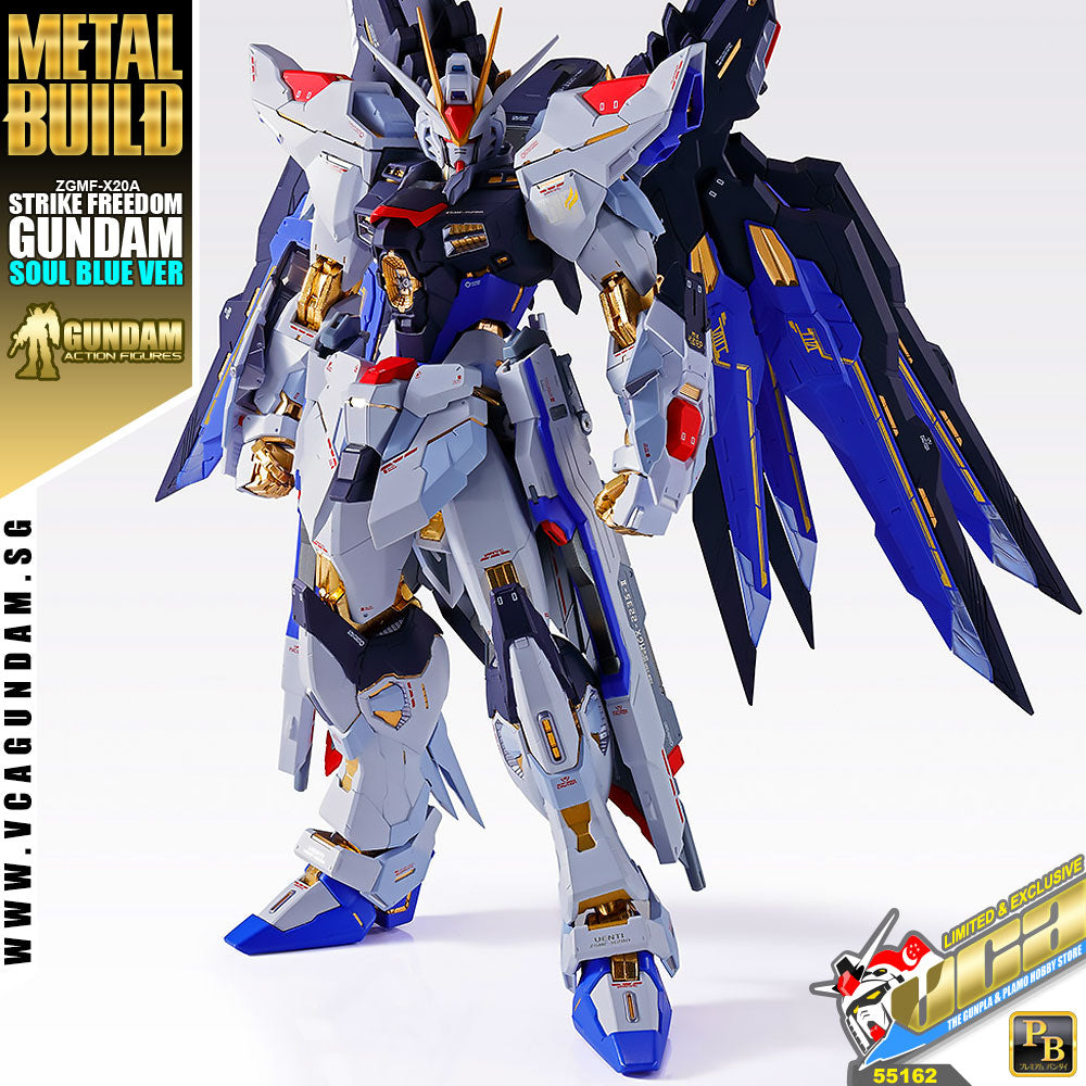 PremiumBandai® Metal Build STRIKE FREEDOM GUNDAM (SOUL BLUE VER)