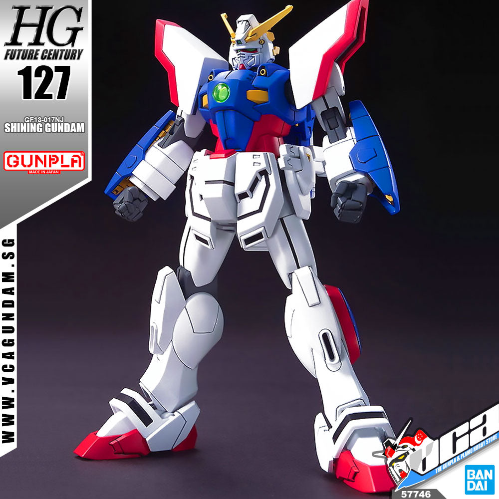 Bandaiยฎ Gunpla HG FutureCentury (HGFC) SHINING GUNDAM