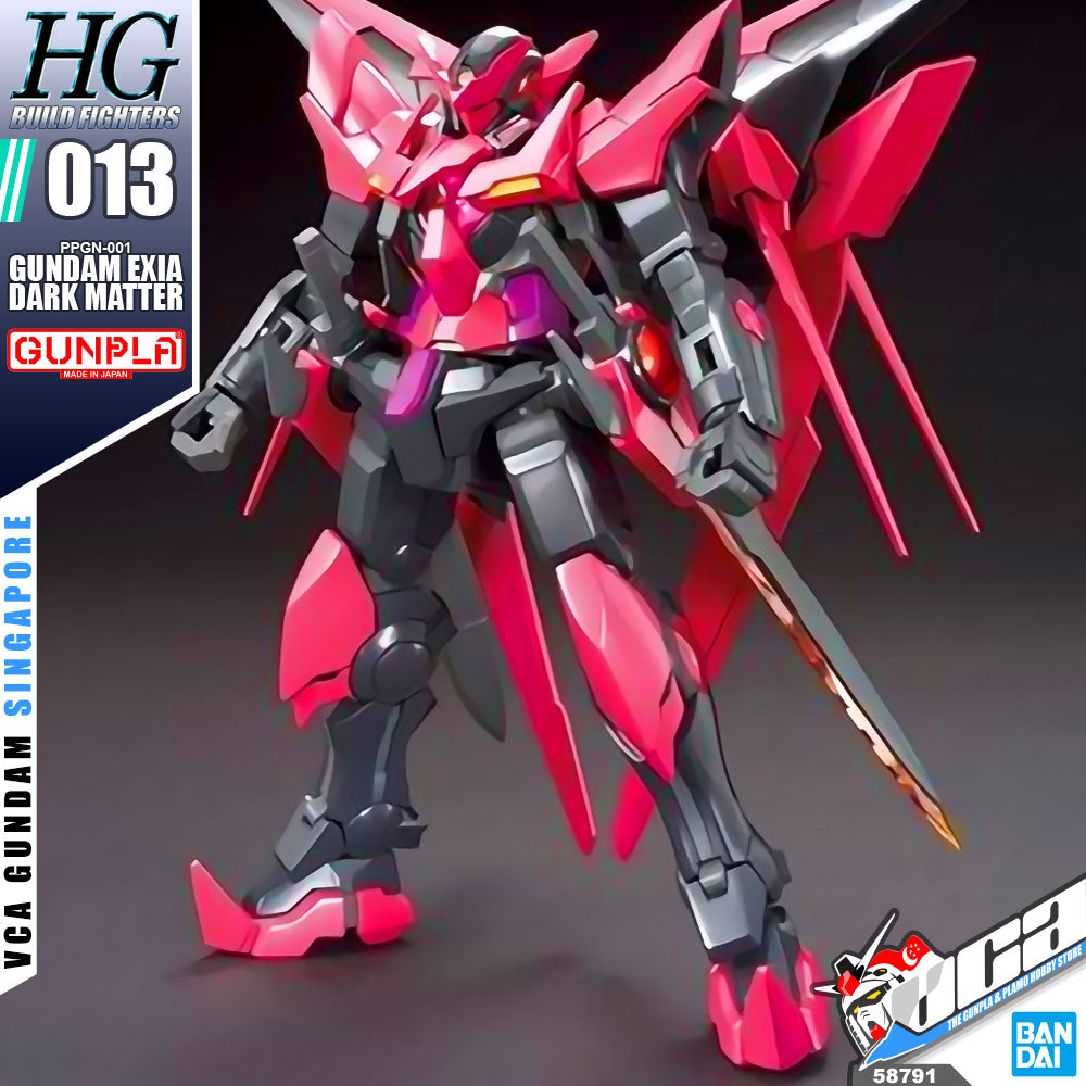 Bandai Gunpla High Grade HG Gundam Exia Dark Matter Bandai Gunpla High Grade HG Gundam Exia Dark Matter
