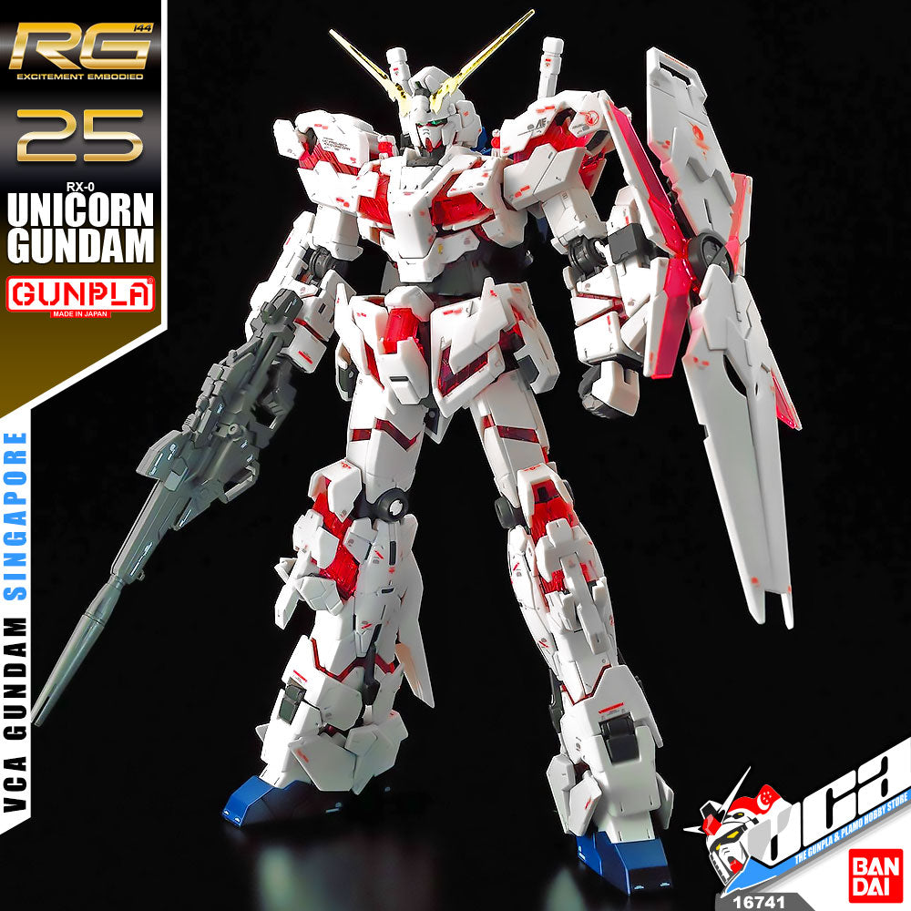 Bandai Gunpla Real Grade RG RX-0 Unicorn Gundam