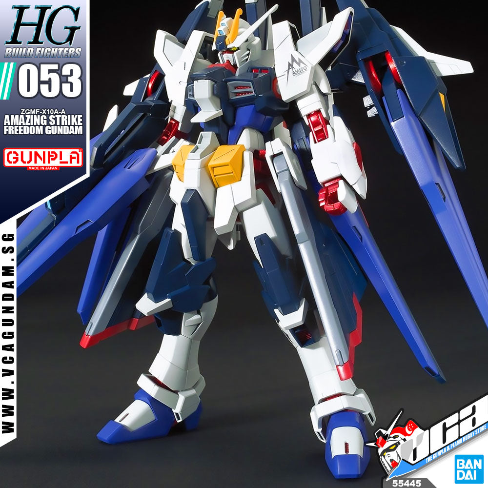 Bandai® Gunpla HG Build Fighters (HGBF) AMAZING STRIKE FREEDOM GUNDAM