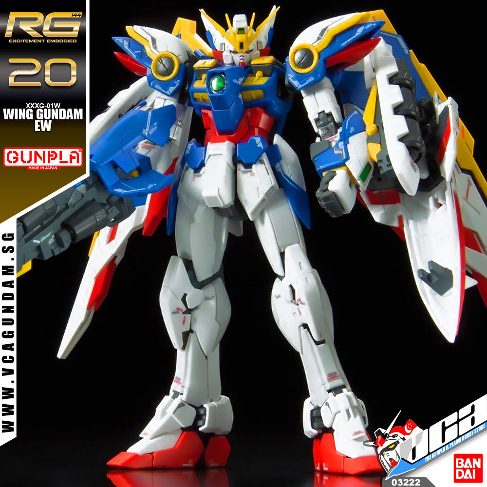 Bandai® Gunpla Real Grade (RG) WING GUNDAM EW