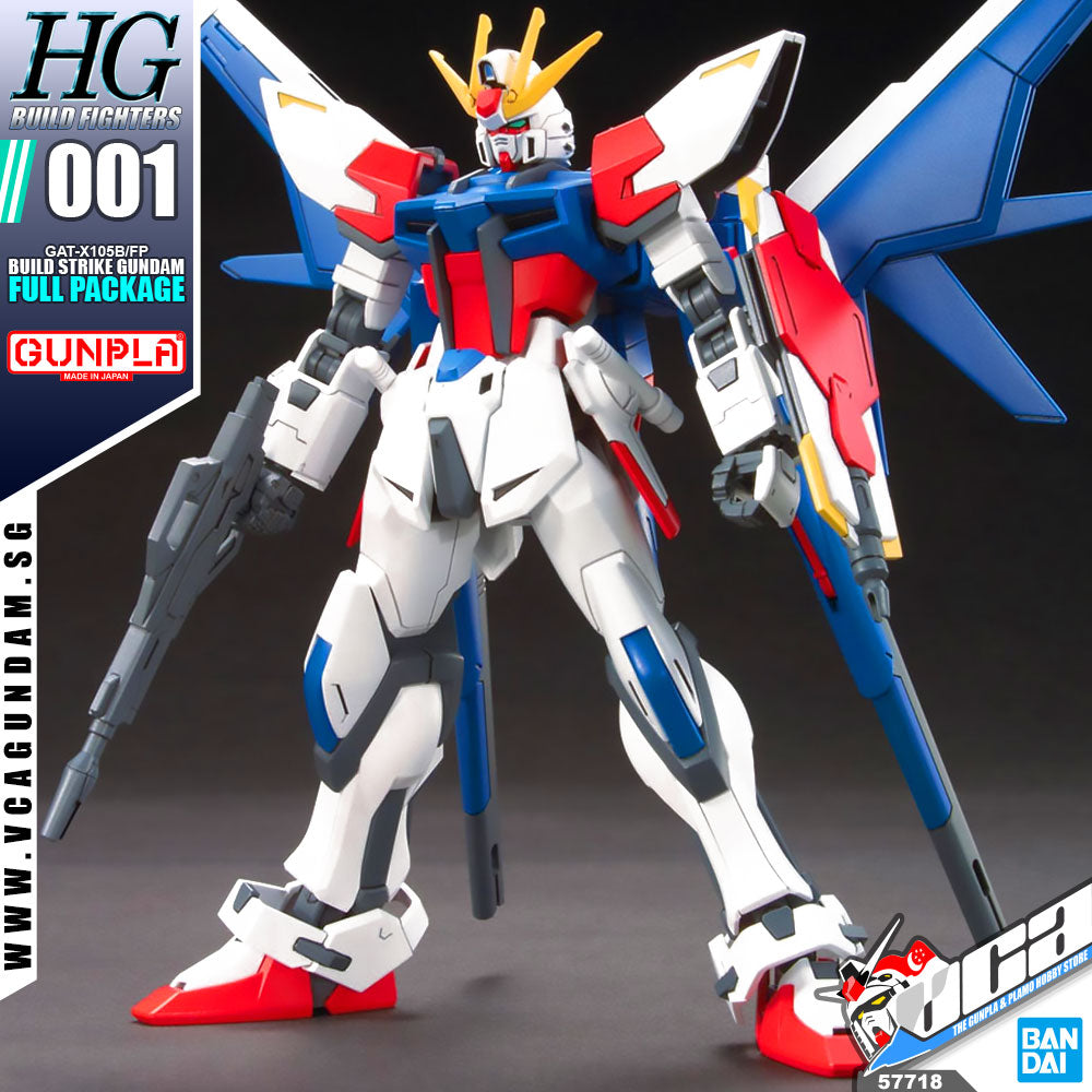 Bandai® Gunpla HG Build Fighters BUILD STRIKE GUNDAM FULL PACKAGE