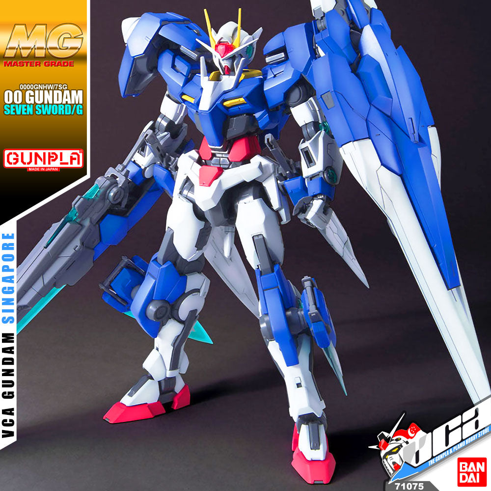 Bandai Gunpla Master Grade 1/100 MG 00 GUNDAM SEVEN SWORD/G Bandai Gunpla Master Grade 1/100 MG 00 GUNDAM SEVEN SWORD/G