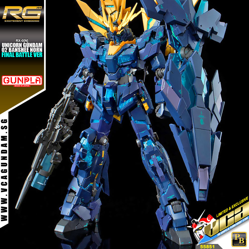 PremiumBandai® Gunpla Real Grade (RG) UNICORN GUNDAM 02 BANSHEE NORN (FINAL BATTLE VER)