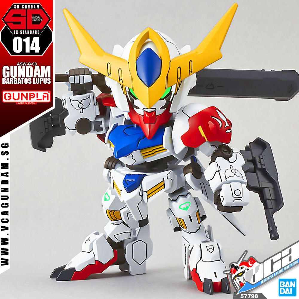 Bandai® Gunpla SD EX-Standard GUNDAM BARBATOS LUPUS