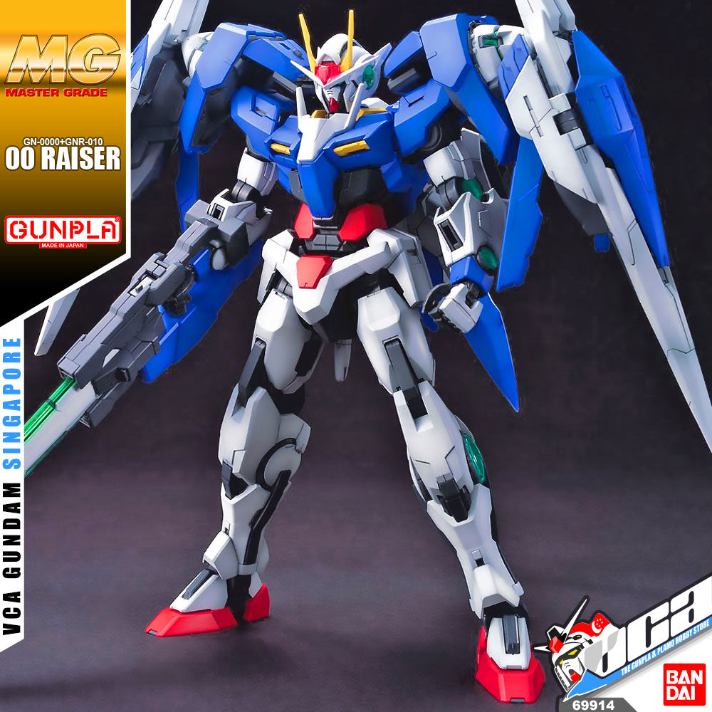 Bandai Gunpla Master Grade 1/100 MG 00 RAISER Bandai Gunpla Master Grade 1/100 MG 00 RAISER