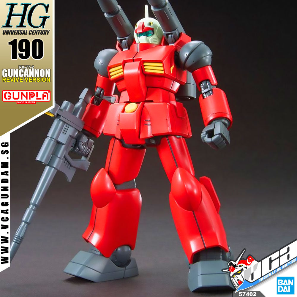 Bandaiยฎ Gunpla HG RX-77-2 GUNCANNON (REVIVE VER)