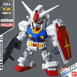 Bandai® Gunpla SD Cross Silhouette (SDCS) RX-78-2 GUNDAM & CS FRAME SET