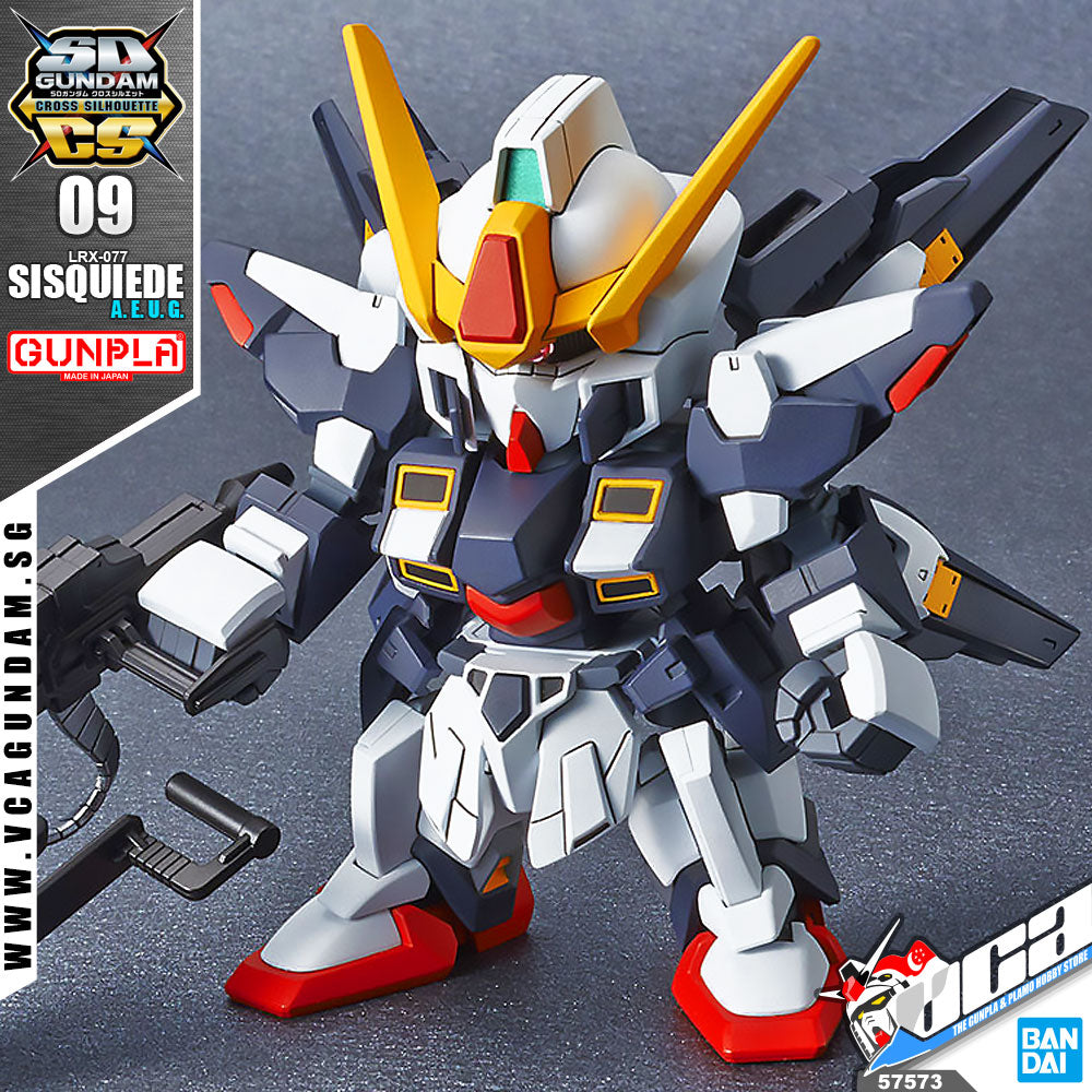Bandai® Gunpla SD Cross Silhouette (SDCS) SISQUIEDE A.E.U.G.
