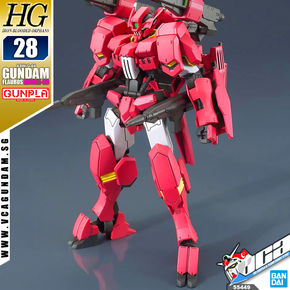 Bandai® Gunpla HG-IBO ASW-G-64 GUNDAM FLAUROS (RYUSEI-GO)