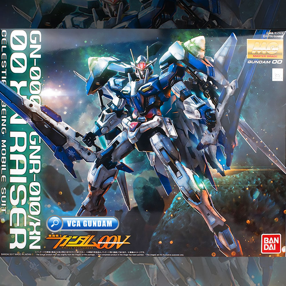 Premium Bandai Gunpla Master Grade 1/100 MG 00 XN Raiser Premium Bandai Gunpla Master Grade 1/100 MG 00 XN Raiser