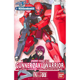 Bandai® Gunpla 1/100 GUNNER ZAKU WARRIOR (LUNAMARIA HAWKE) Box Art
